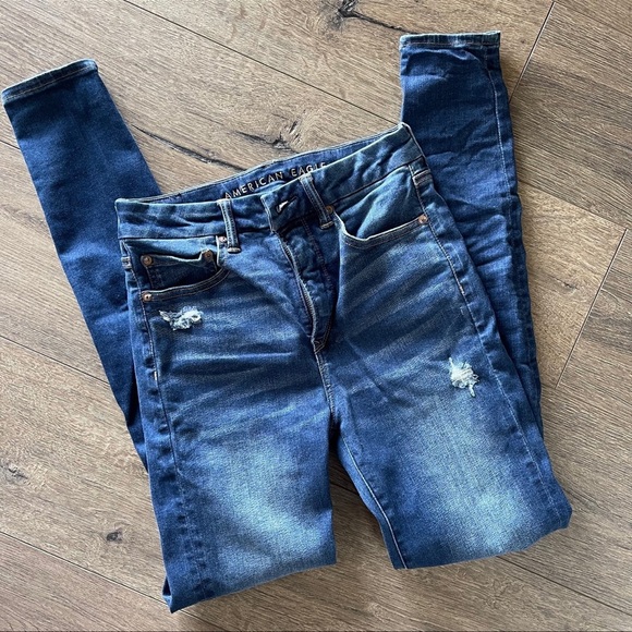 American eagle | super high rise lu(x)e jeggings - Picture 3 of 8